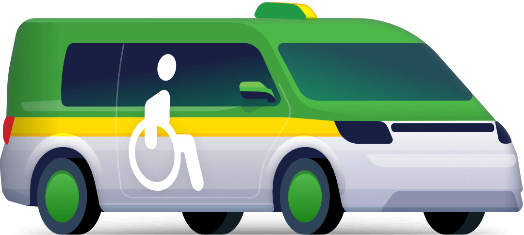 Disabled taxi